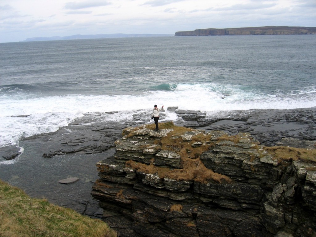 Kuva 3 - Skotlannin reissulla 2007 Kuukkelit löysivät kätkön tämän näköisestä paikasta.